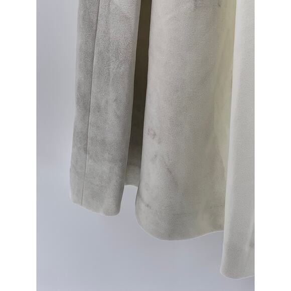 CALVIN KLEIN Women's Plus White Pleated Scuba A-Line Knee-Length Skirt SZ 20W - Picture 8 of 12